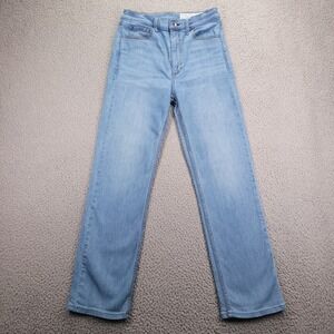 RAG & BONE Jeans Size 27 FERN High Rise Slim Ankle Light Wash Denim 26x26